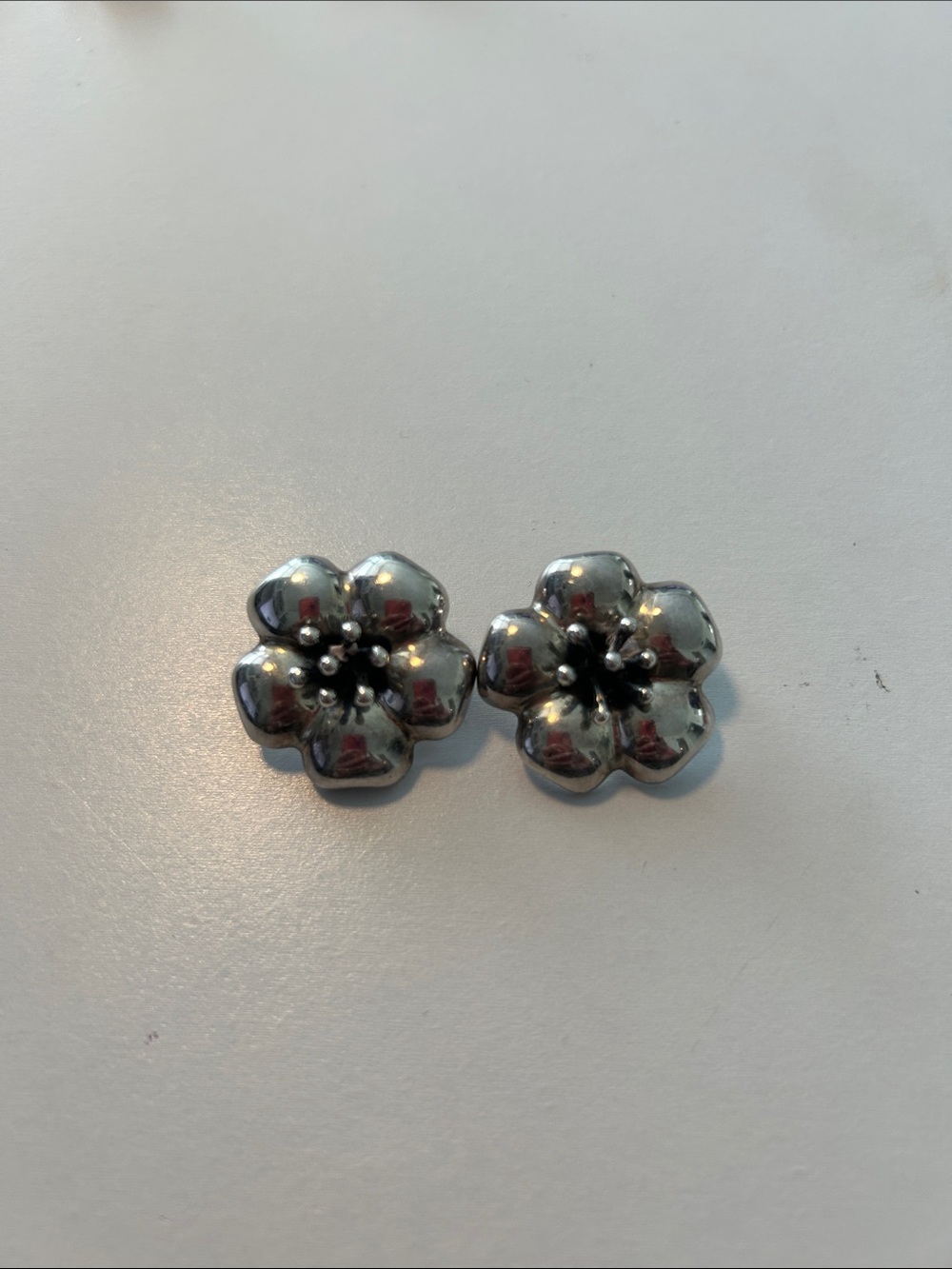 925 silver clip earrings